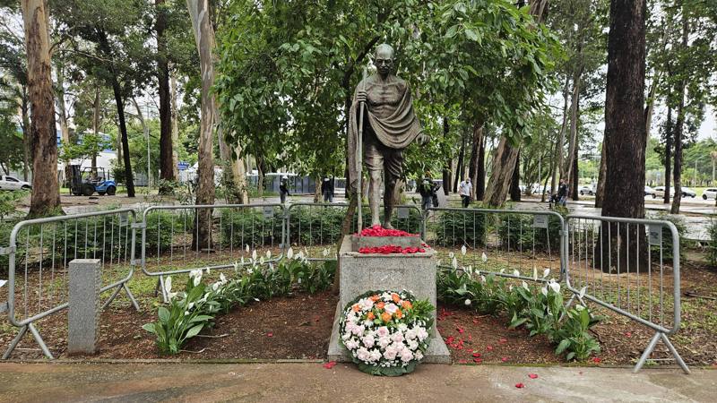 Floral Tribute to Mahatma Gandhi on his death anniversary - 30 January 2026.